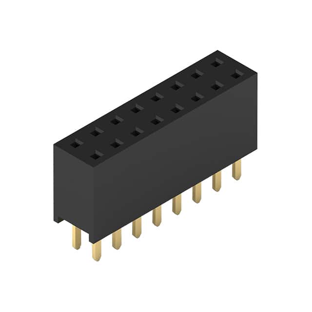 61301621821 WR-PHD 2.54 MM DUAL SOCKET HEADE