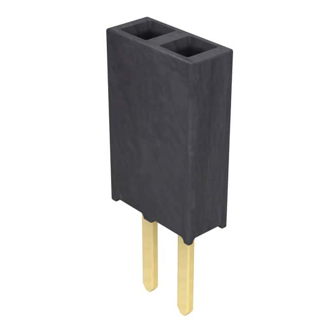 SSW-102-02-S-S CONN RCPT 2POS 0.1 GOLD PCB