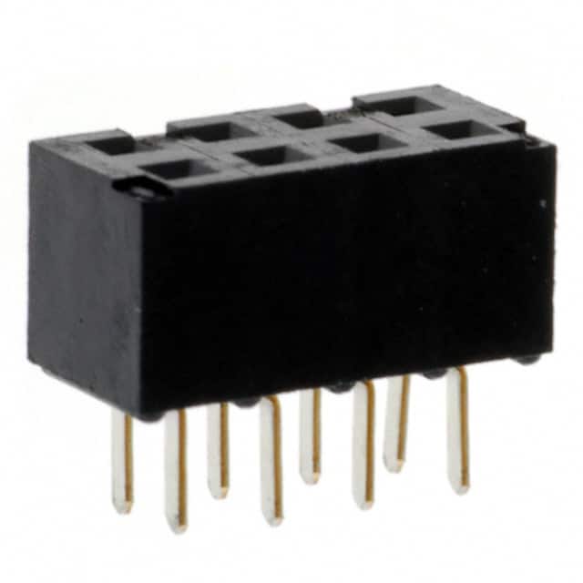 63453-108LF CONN RCPT 8POS 0.079 GOLD PCB