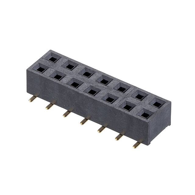 M20-7810745R CONN RCPT 14POS 0.1 GOLD SMD