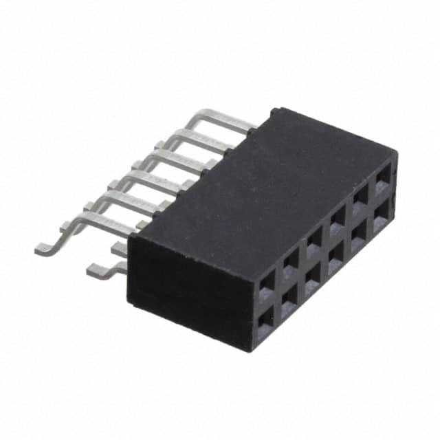 SMH-106-02-T-D CONN RCPT 12POS 0.1 TIN SMD R/A