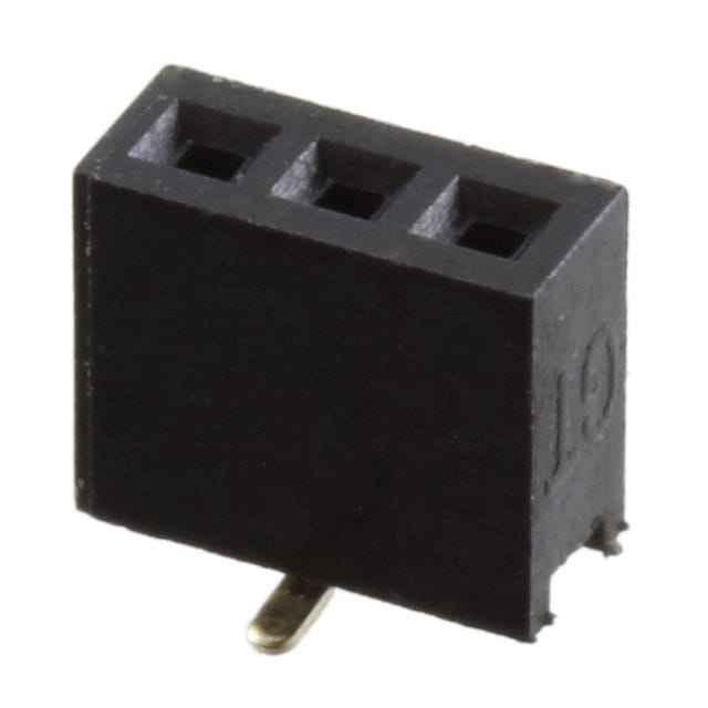 M50-3140345 CONN RCPT 3POS 0.05 GOLD SMD