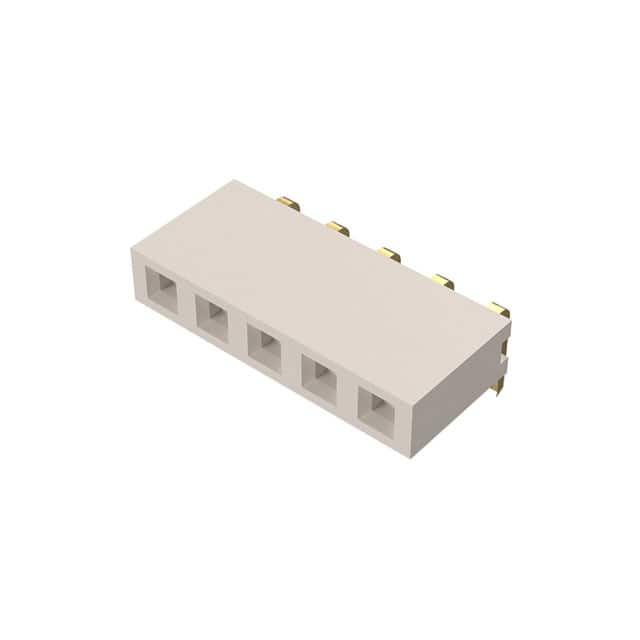 BG302-05-A-L-G 5W, 2.54MM PTH SOCKET, SIL, TH,