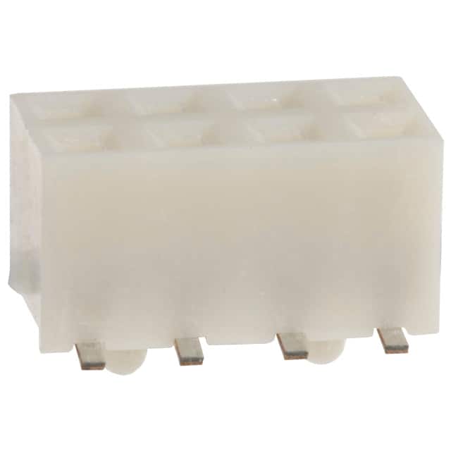 A3A-8DA-2SV(71) CONN RCPT 8POS 0.079 GOLD SMD