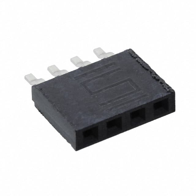 SMH-104-02-T-S CONN RCPT 4POS 0.1 TIN SMD R/A