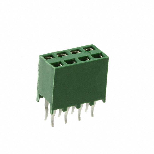 215309-4 CONN RCPT 8POS 0.1 GOLD PCB