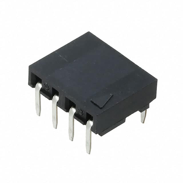 0901481104 CONN RCPT 4POS 0.1 TIN PCB R/A