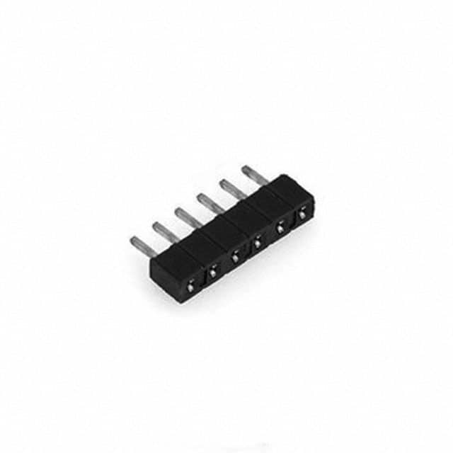 929870-01-06-RA CONN RCPT 6POS 0.1 GOLD PCB