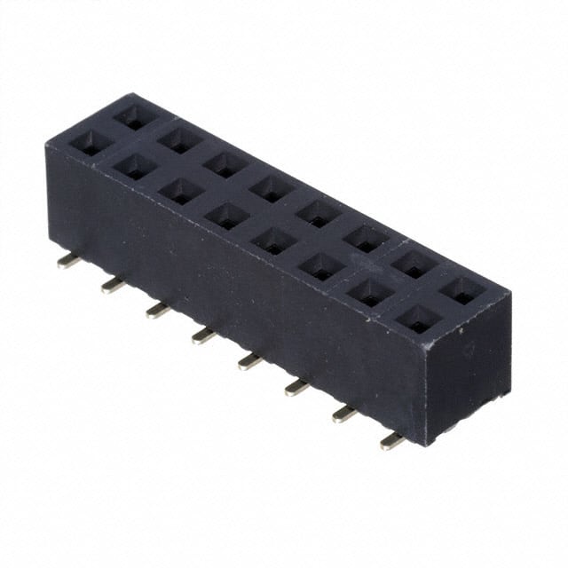 RS2BE-16-G-SMT RECEPTACLE STRIP 16P 2.54MM PITC