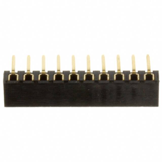 NPPN101FGGN-RC CONN HDR 10P 0.079 GOLD PCB R/A