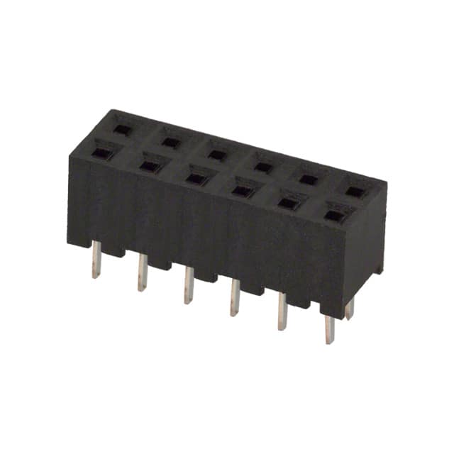 A3C-12DA-2DSC CONN RCPT 12POS 0.079 GOLD PCB