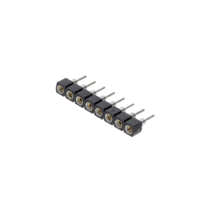 SS-108-S-2 CONN RCPT 8POS 0.1 GOLD PCB