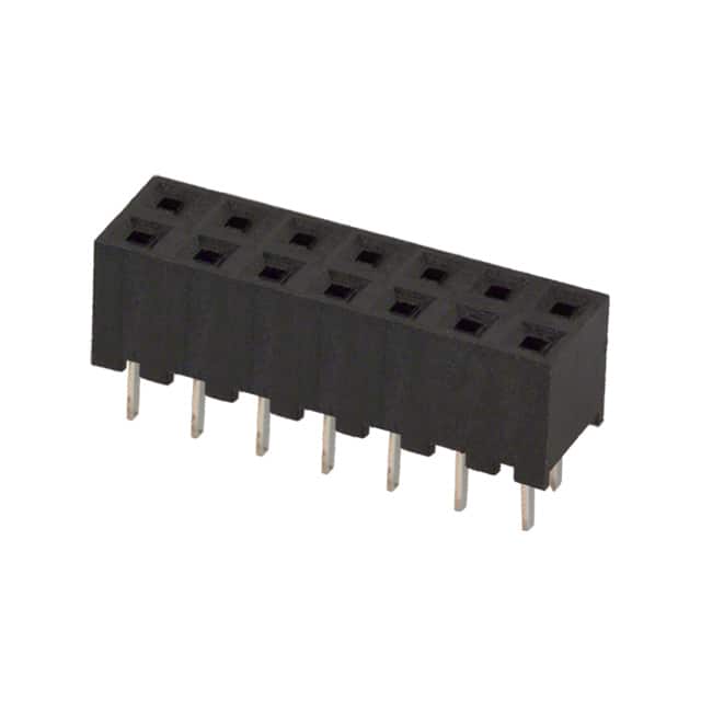 A3C-14DA-2DSA CONN RCPT 14POS 0.079 GOLD PCB