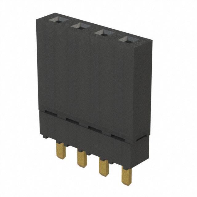 ESW-104-12-G-S CONN SOCKET 4POS 0.1 GOLD PCB