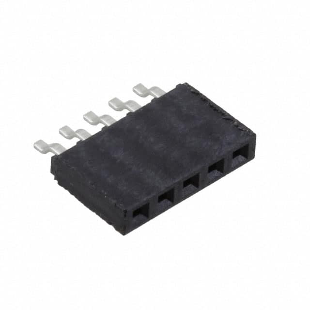 SMH-105-02-L-S CONN RCPT 5POS 0.1 GOLD SMD R/A