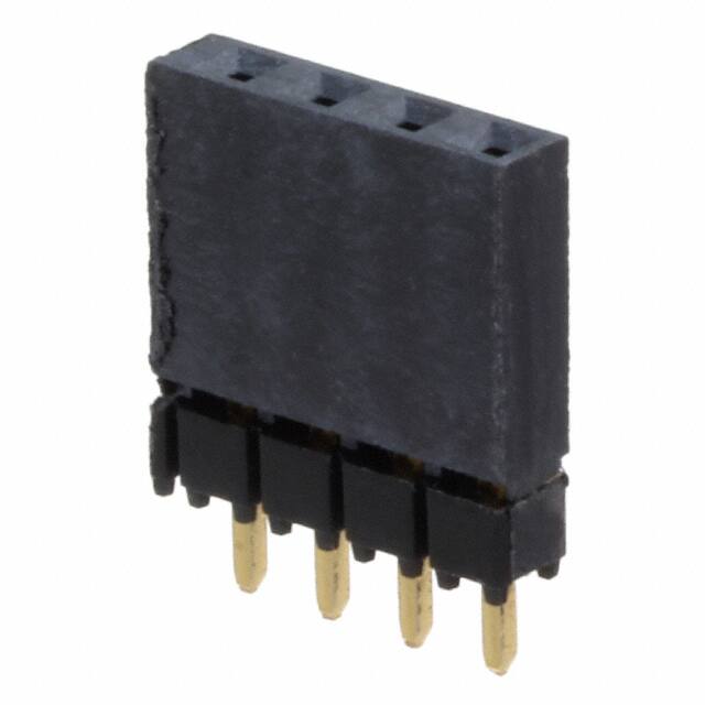 ESQ-104-12-G-S CONN SOCKET 4POS 0.1 GOLD PCB
