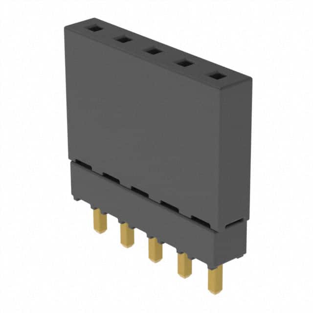 ESQ-105-12-G-S CONN SOCKET 5POS 0.1 GOLD PCB