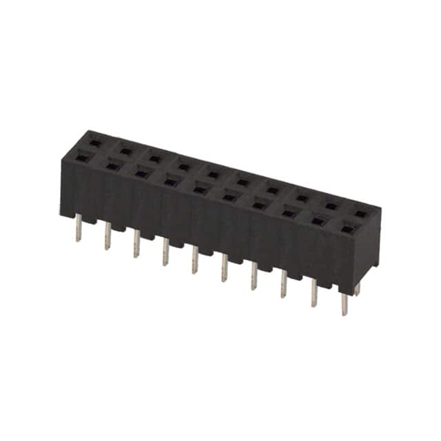 A3C-20DA-2DSA CONN RCPT 20POS 0.079 GOLD PCB