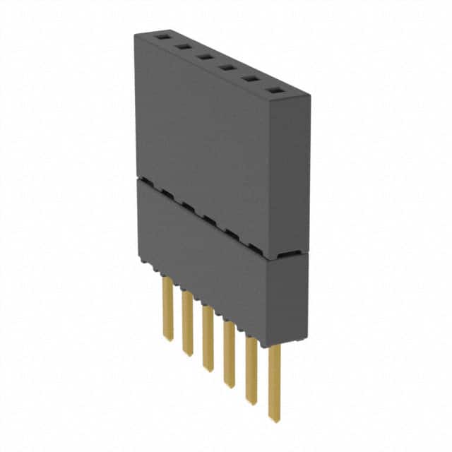 ESW-106-23-G-S CONN SOCKET 6POS 0.1 GOLD PCB