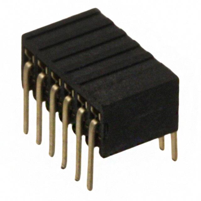 M50-3200645 CONN RCPT 12P 0.05 GOLD PCB R/A