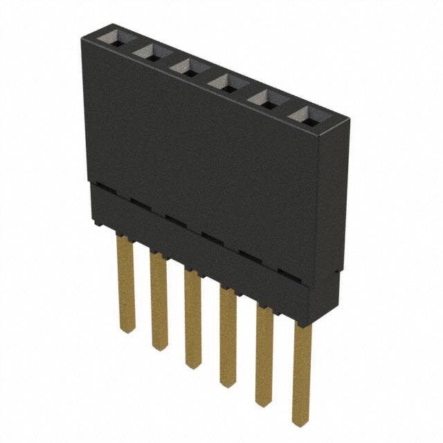 ESQ-106-13-G-S CONN SOCKET 6POS 0.1 GOLD PCB