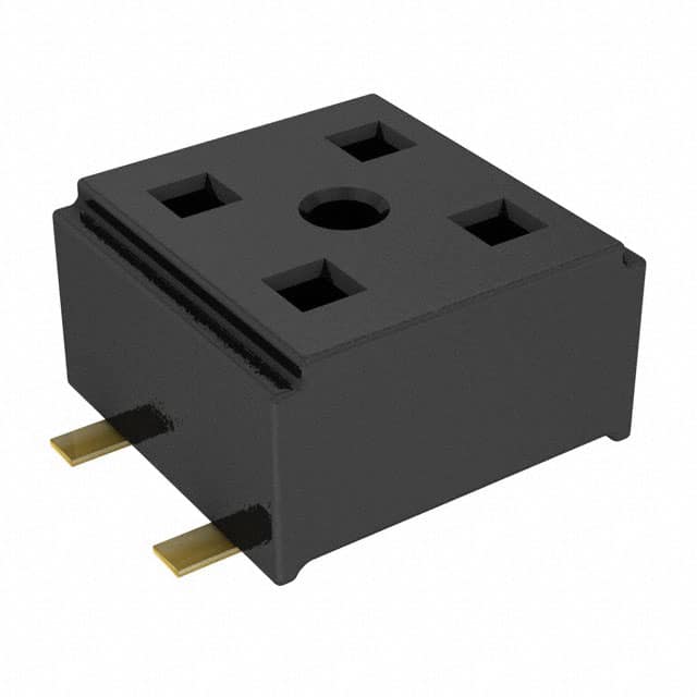 CLT-102-02-G-D-BE-TR CONN RCPT 4POS 0.079 GOLD SMD