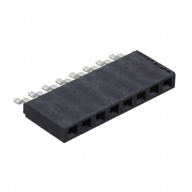 SMH-108-02-L-S CONN RCPT 8POS 0.1 GOLD SMD R/A