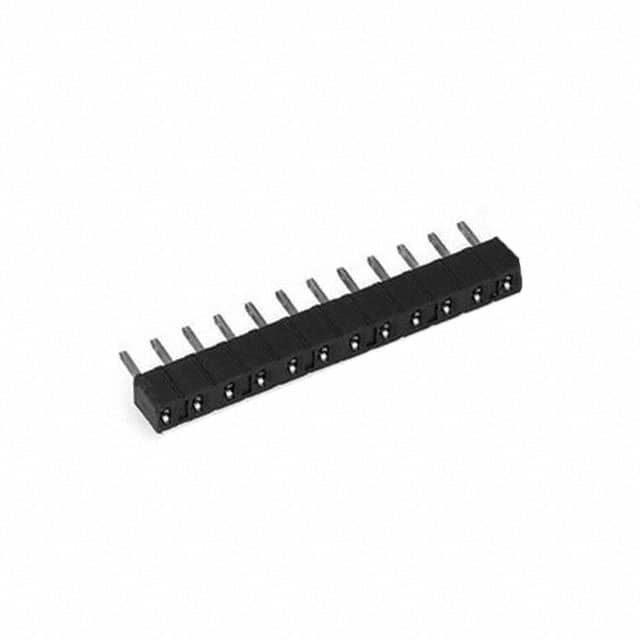 929870-01-12-RB CONN RCPT 12POS 0.1 GOLD PCB
