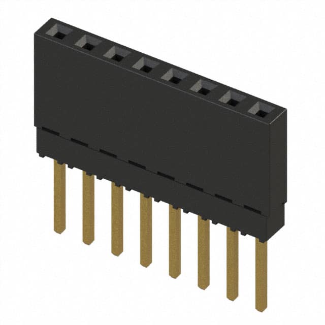 ESQ-108-13-G-S CONN SOCKET 8POS 0.1 GOLD PCB