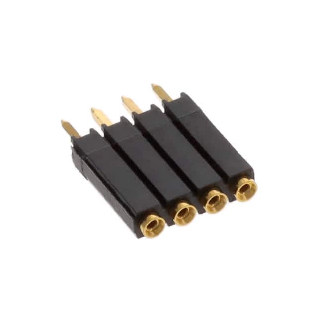 ESS-104-G-04 CONN SOCKET 4POS 0.1 GOLD PCB