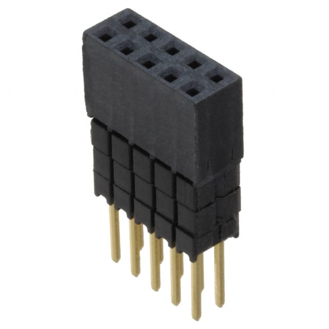 ESQ-105-34-G-D CONN SOCKET 10POS 0.1 GOLD PCB