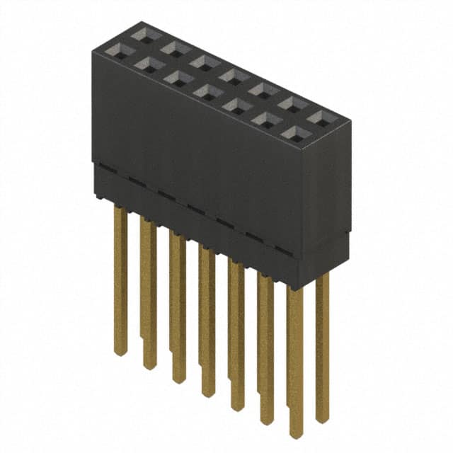 ESQ-107-14-G-D CONN SOCKET 14POS 0.1 GOLD PCB