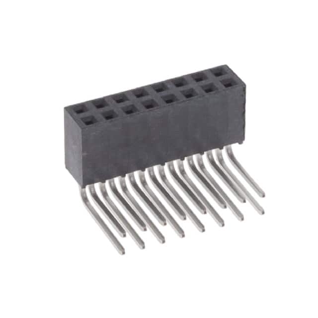 SSQ-108-23-S-D-RA CONN RCPT 16POS 0.1 GOLD PCB R/A