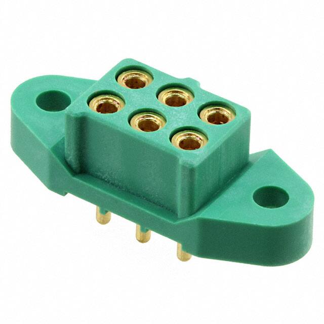 M300-FV3064500 CONN RCPT 6POS 0.118 GOLD PCB