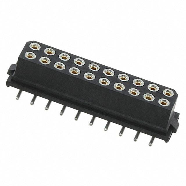 M80-6812042 CONN RCPT 20POS 0.079 GOLD SMD