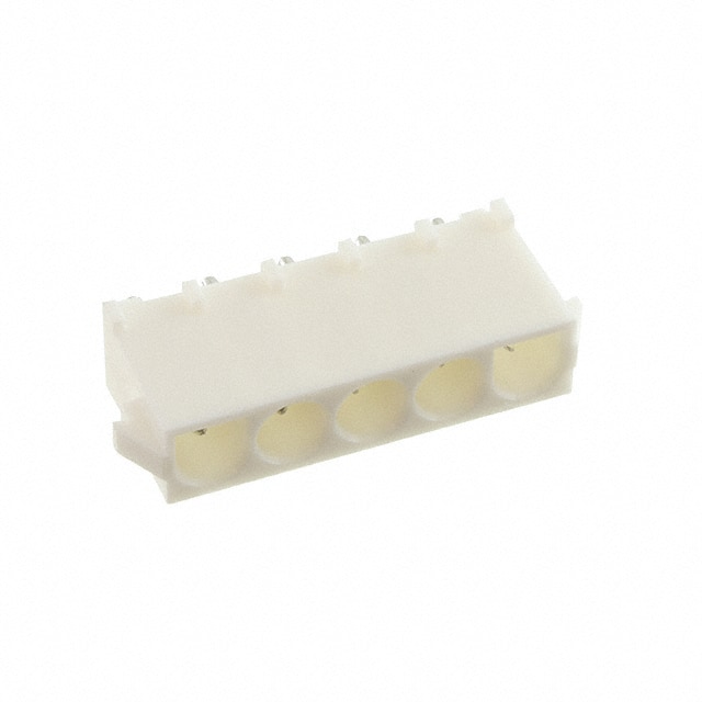 DME-05-S-S-V0 6.35MM HSG 1*5P PCB F STR MALE C