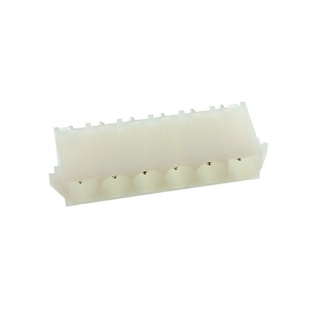 DME-06-S-P-S 6.35MM PCB HEADER, 6 POSITION