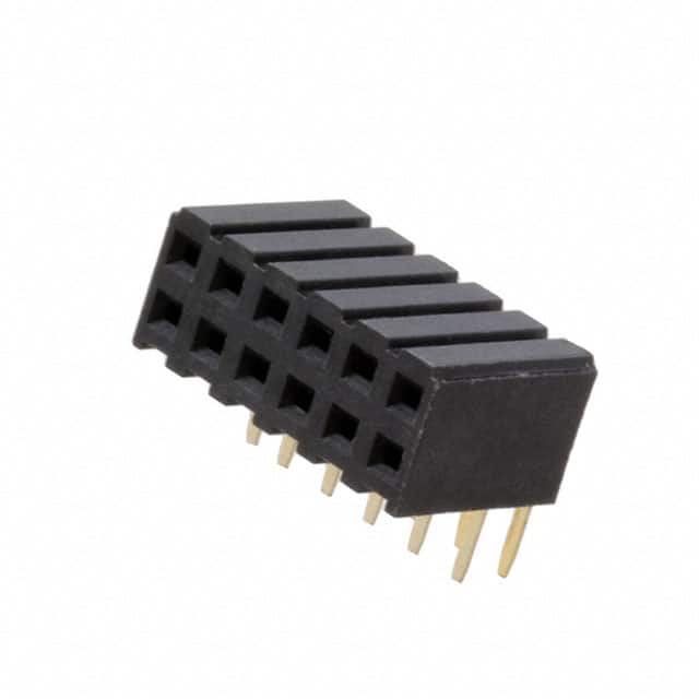 2RS2R-12-G RECEPTACLE STRIP 12P 2.0MM PITCH