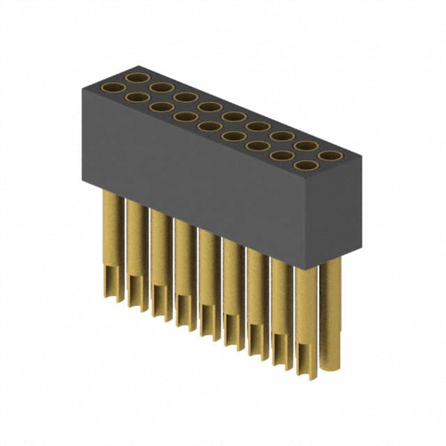 853-13-018-10-003000 CONN RCPT 18POS 0.05 GOLD PCB