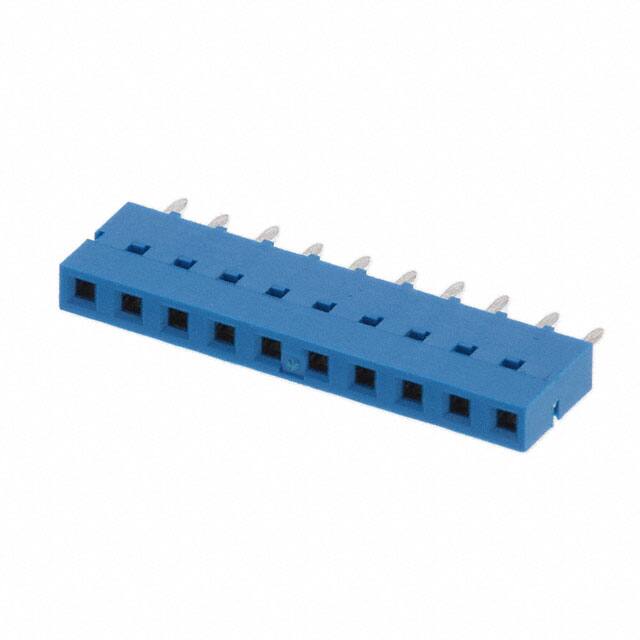 76341-310LF CONN RCPT 10POS 0.1 GOLD PCB