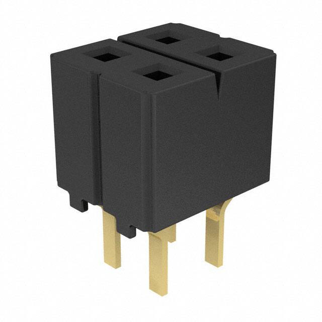 CES-102-02-G-D CONN RCPT 4POS 0.1 GOLD PCB