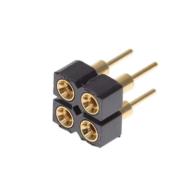 SD-102-G-2 CONN RCPT 4POS 0.1 GOLD PCB