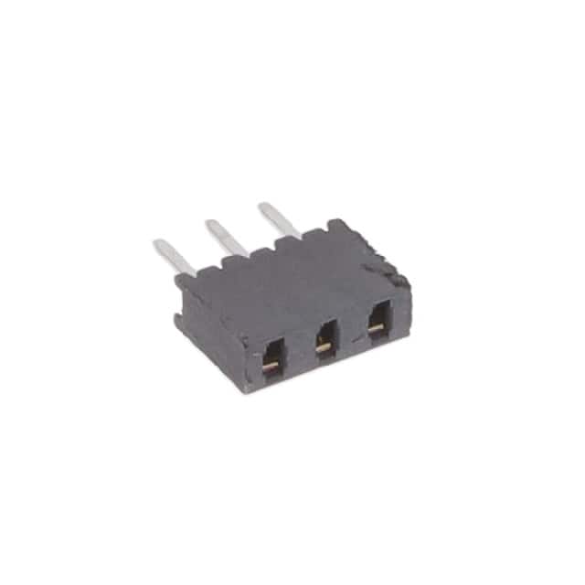 MMS-103-01-F-SV CONN RCPT 3POS 0.079 GOLD PCB