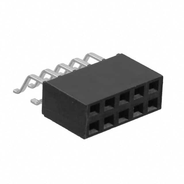 SMH-105-02-T-D CONN RCPT 10POS 0.1 TIN SMD R/A