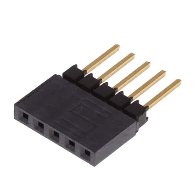 ESQ-105-13-G-S CONN SOCKET 5POS 0.1 GOLD PCB