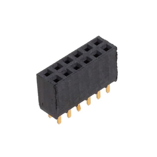 SSW-106-01-G-D-LL CONN RCPT 12POS 0.1 GOLD PCB