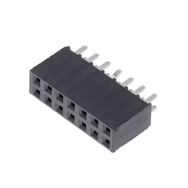 SSW-107-01-S-D-LL CONN RCPT 14POS 0.1 GOLD PCB