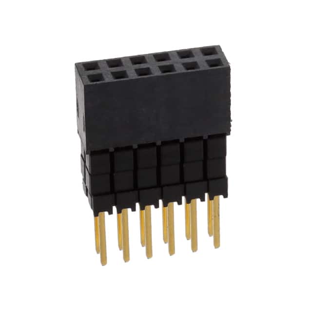 ESQ-106-34-G-D CONN SOCKET 12POS 0.1 GOLD PCB