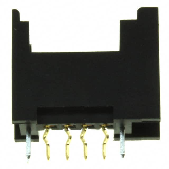 XN2D-1431 CONN RCPT 4POS 0.079 GOLD PCB