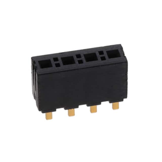 FHP-04-01-H-S CONN RCPT 4POS 0.156 GOLD PCB